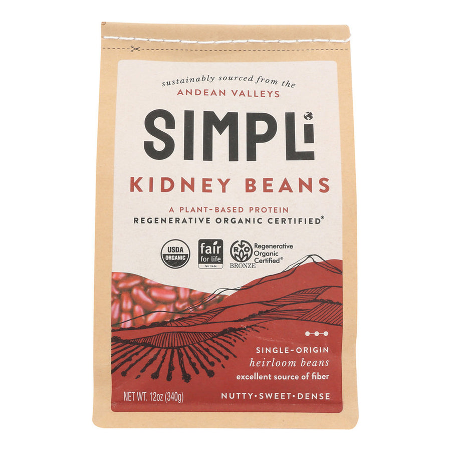 SIMPLi Regenerative Organic Certified® Red Kidney Beans