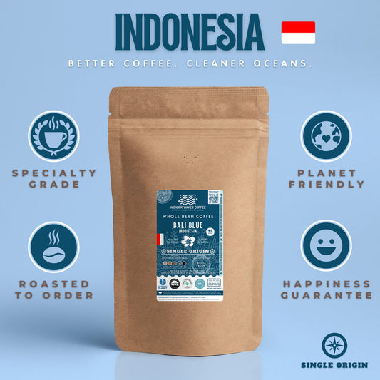 Indonesia Single Origin | Whole Bean Coffee 〰 Bali Blue