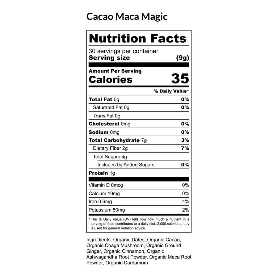 Cacao Maca Magic Superfoods