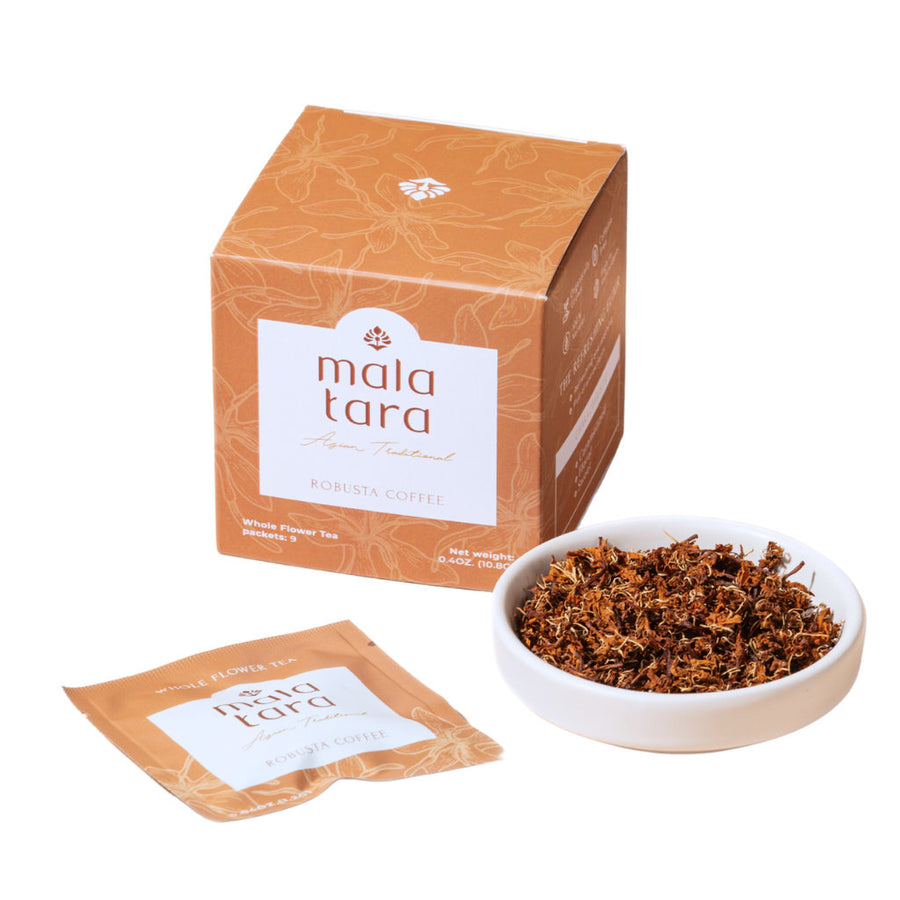 Organic Coffee Whole Flower Tea Box (Caffeine-Free)