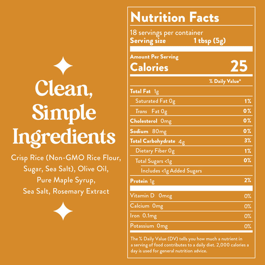 Maple Sea Salt SaladSprinkles | Certified Gluten-free