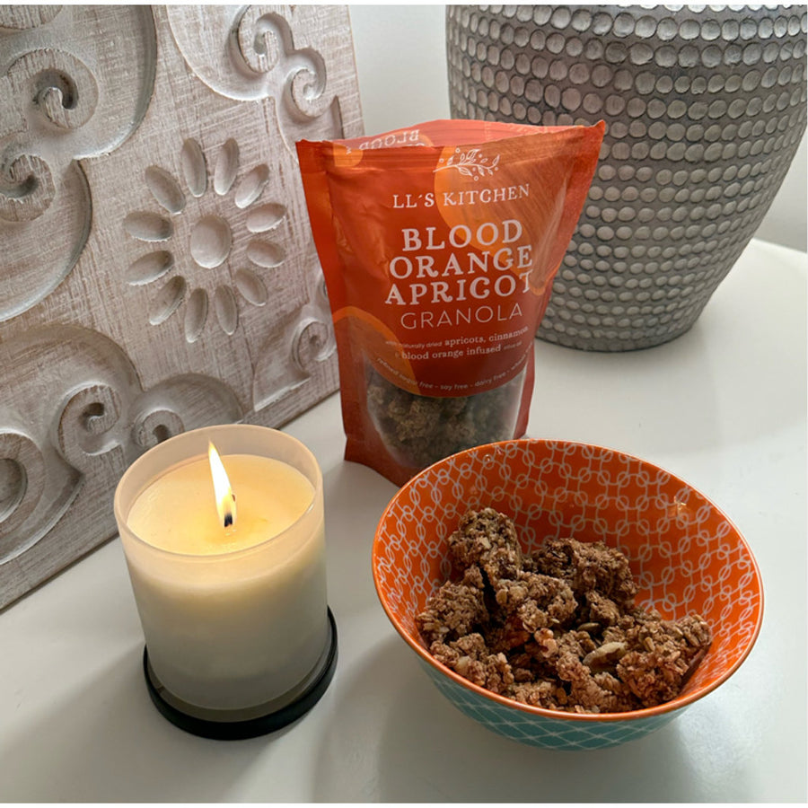 Blood Orange Apricot Granola