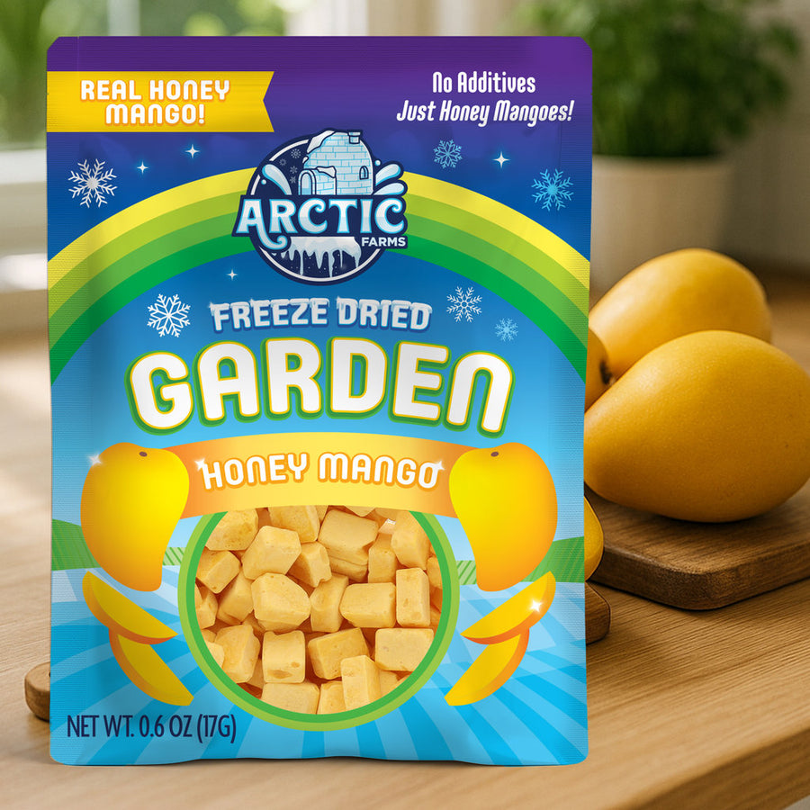 Freeze Dried Honey Mango - 100% Real Fruit (Small Pack)