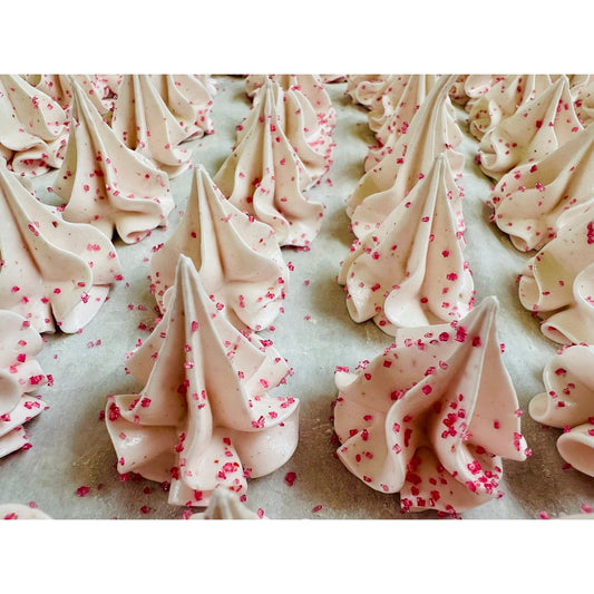 French Meringues - Old Fashioned Strawberry