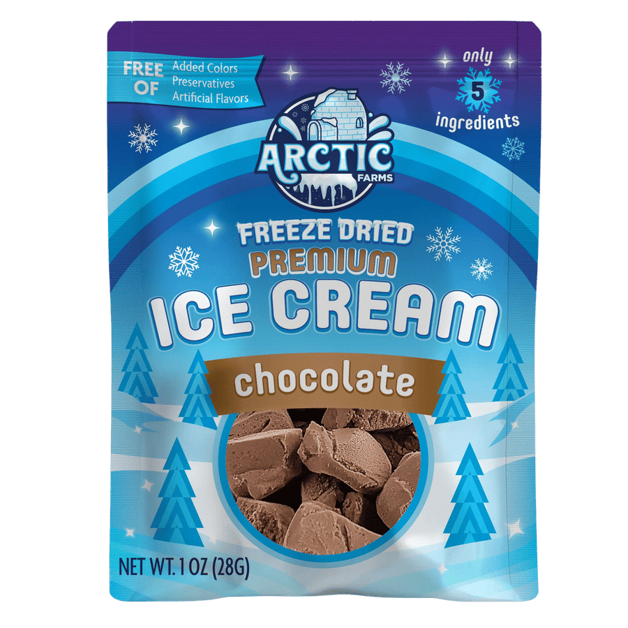 Chocolate Premium Freeze Dried Ice Cream (Small Pack)