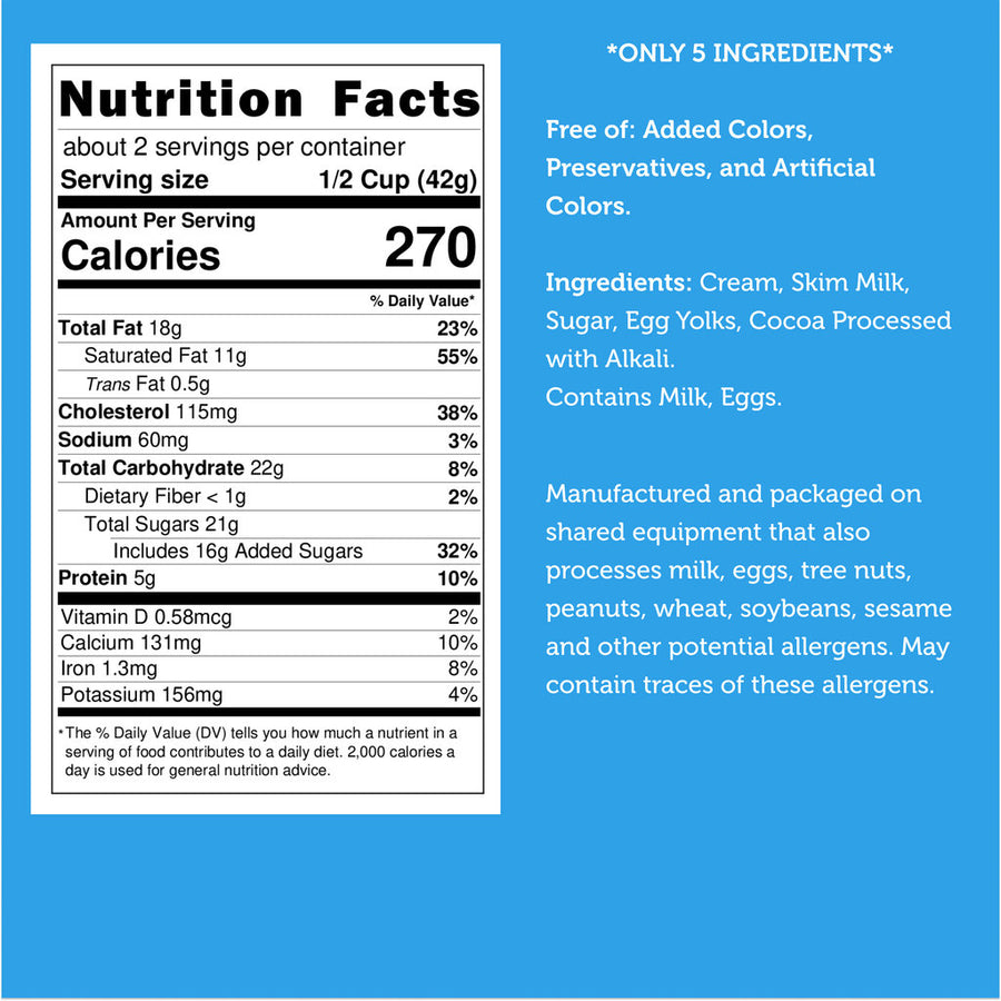 Chocolate Premium Freeze Dried Ice Cream (Large Pack)