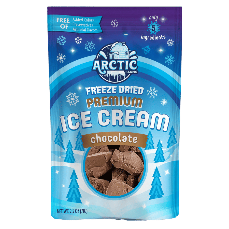 Chocolate Premium Freeze Dried Ice Cream (Large Pack)
