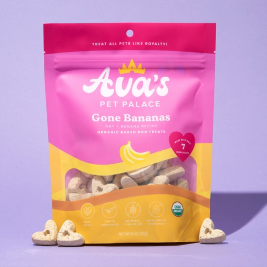 Organic Baked Dog Treats - Gone Bananas