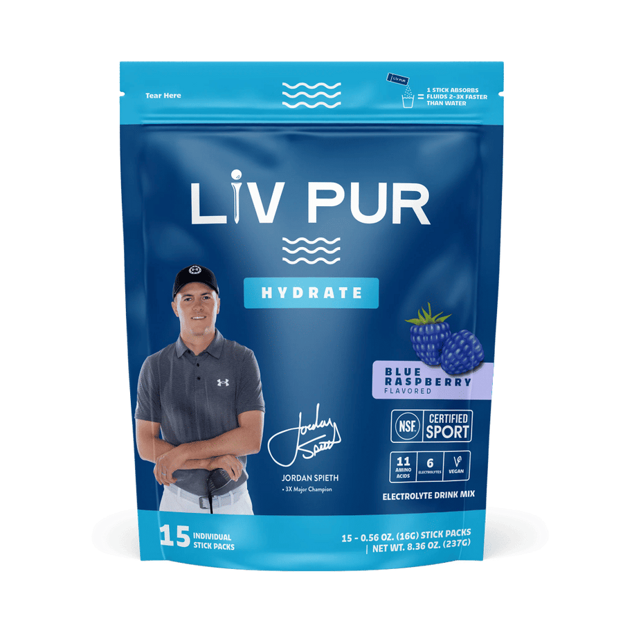 LivPur Nutrition Blue Raspberry Hydration (15 Servings)