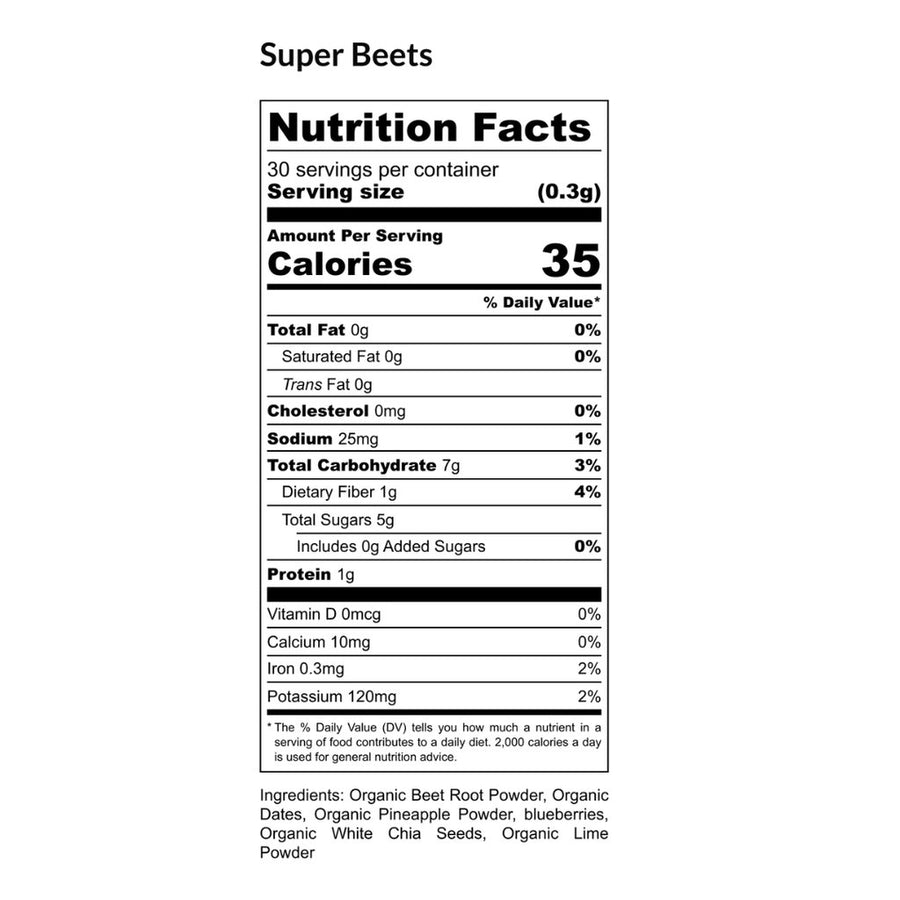 Super Beet Superfoods