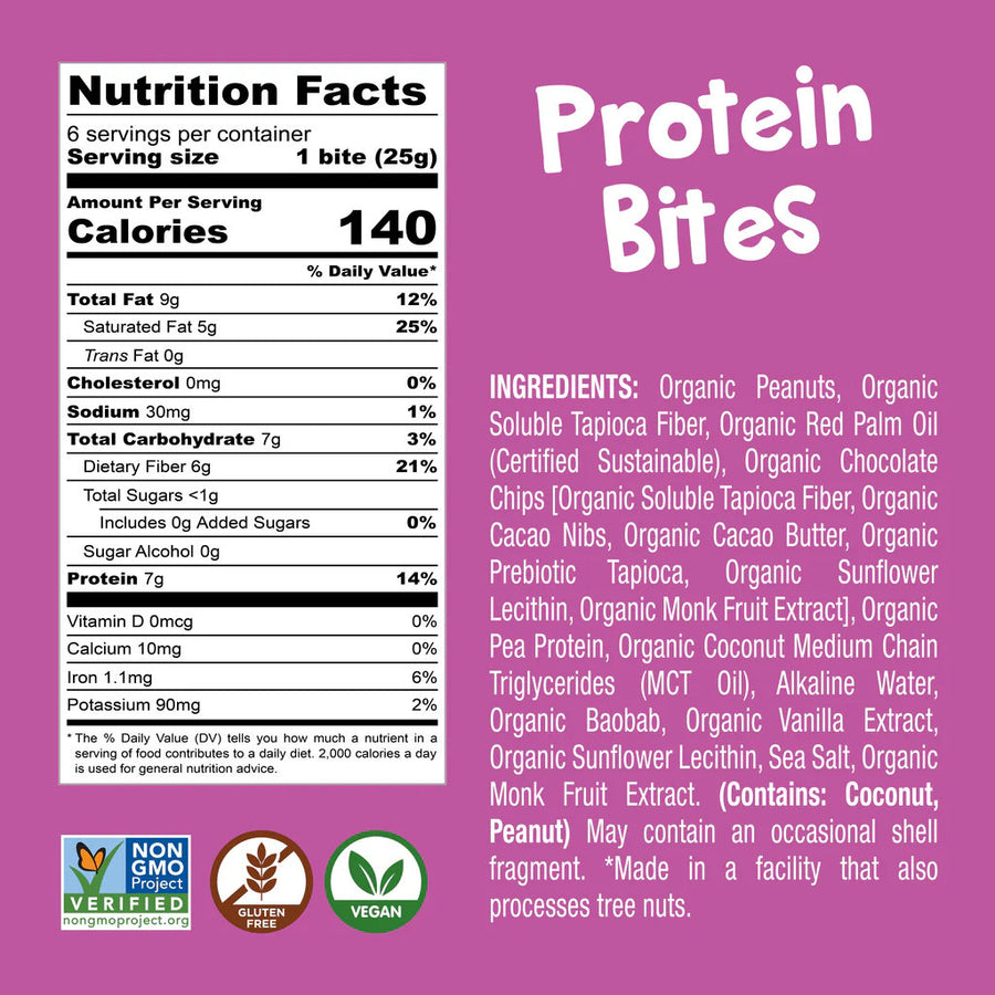 Protein Bites - PB Chocolate Cookie Dough (2-pack)