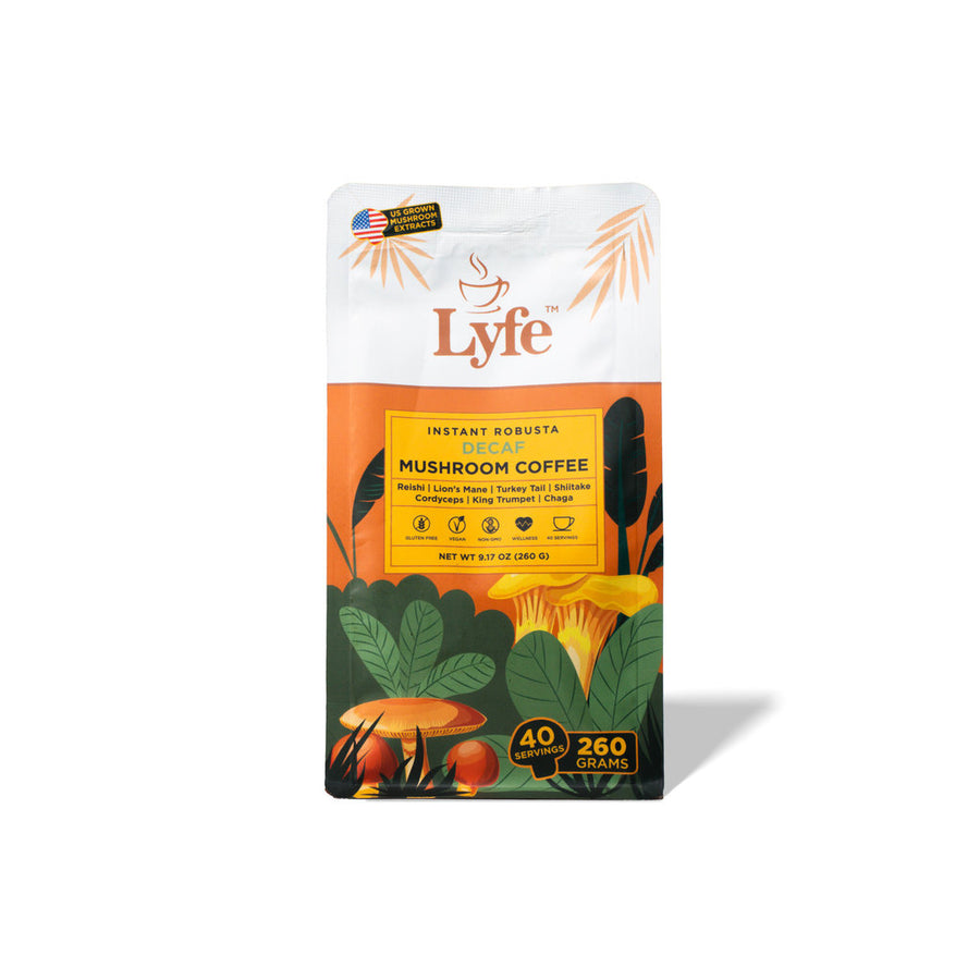 Lyfe Brew Decaf Mushroom Coffee