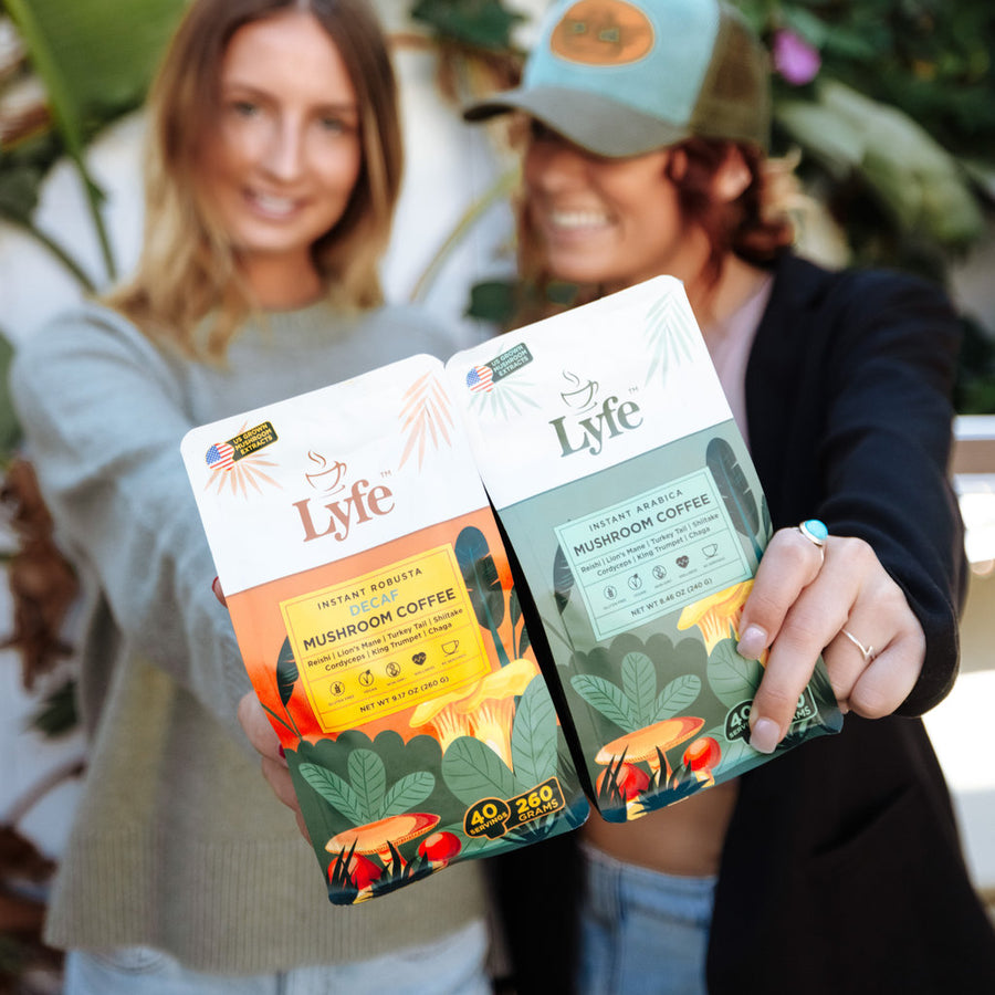 Lyfe Brew Decaf Mushroom Coffee