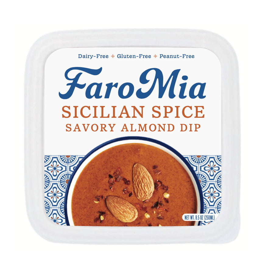 FaroMia Savory Almond Dip - Sicilian Spice