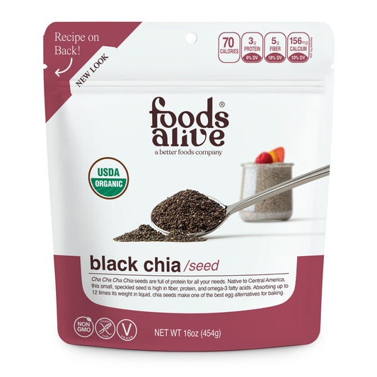 Black Chia Seeds 16oz (2-Pack)
