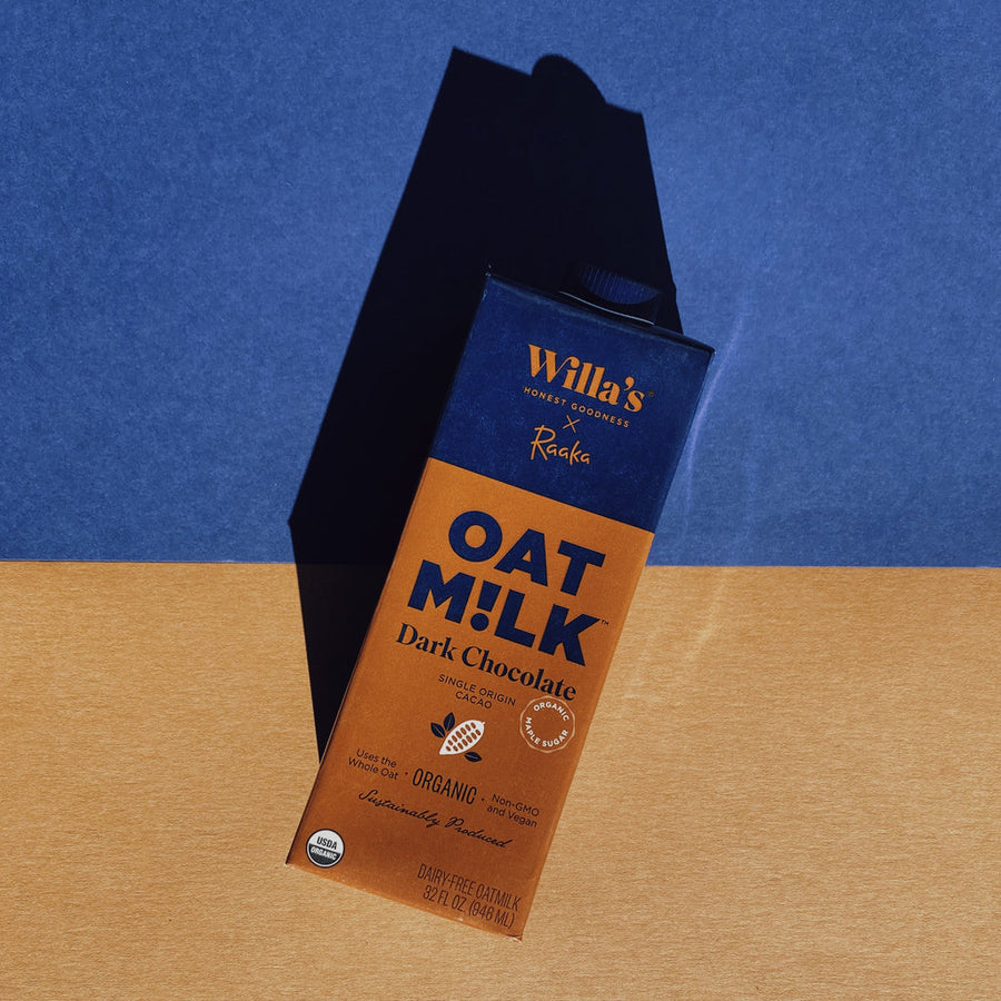 Willa's x Raaka Dark Chocolate Vegan Oat Milk (Pack)