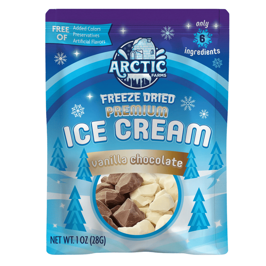 Vanilla Chocolate Premium Freeze Dried Ice Cream (SM Pack)