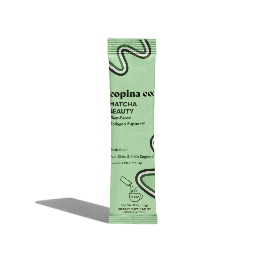 Matcha Beauty Vegan Collagen Support Latte Sticks (10-Pack)