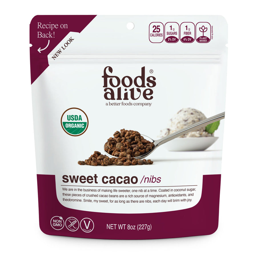 Cacao Nibs Sweet 8oz (2-Pack)