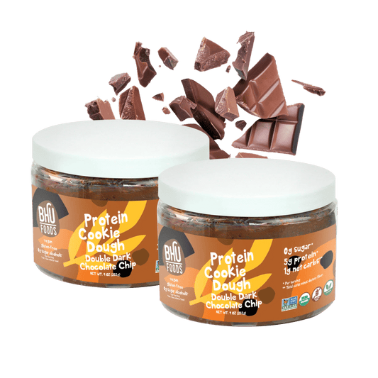 Protein Cookie Dough in a Jar- Dark Chocolate (2-pack)