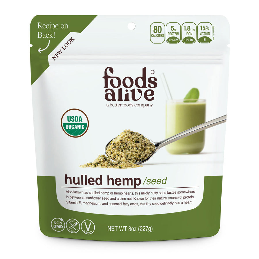 Hulled Hemp Seeds 8oz (2-Pack)