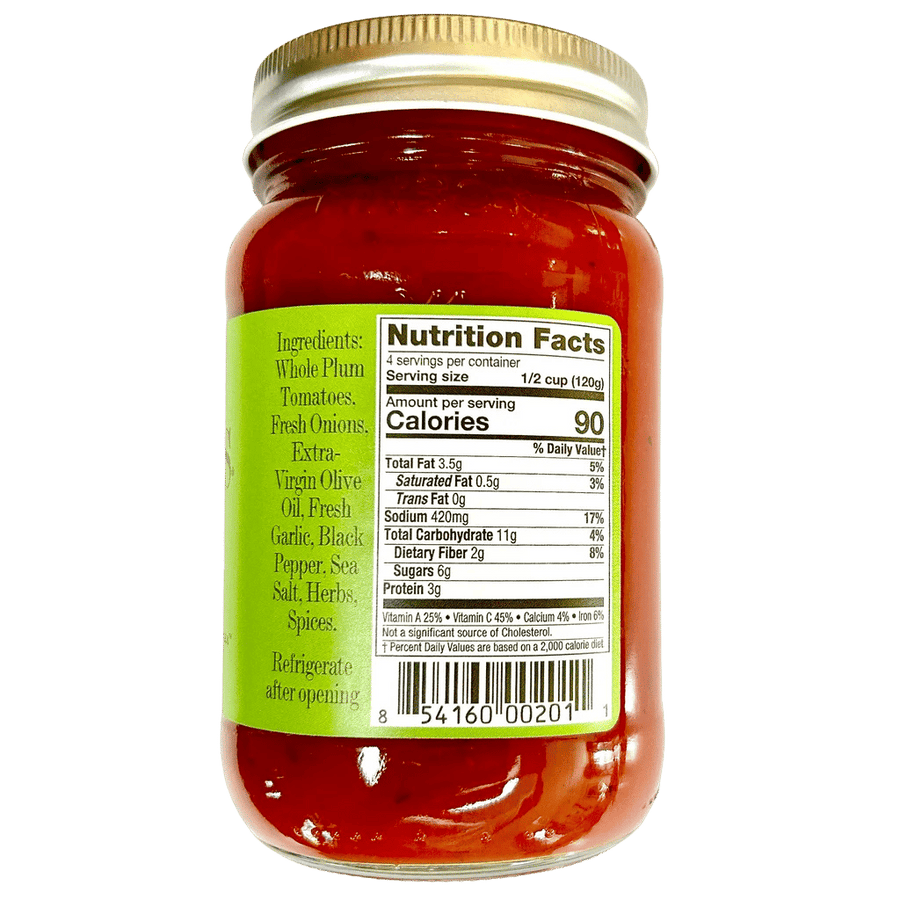 Ooma Tesoro's Marinara Sauce - 16oz (2-Pack)