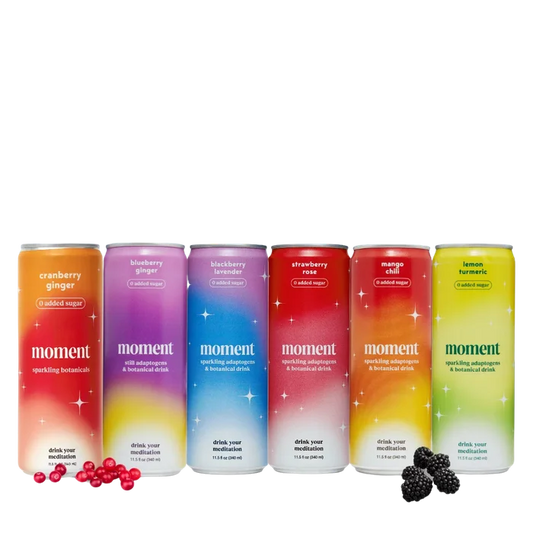 Moment - Sparkling & Still Botanical Water Variety (Pack)