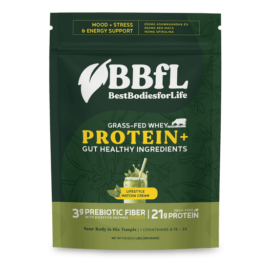 BBfL Matcha Cream Lifestyle Shakes (Whey)
