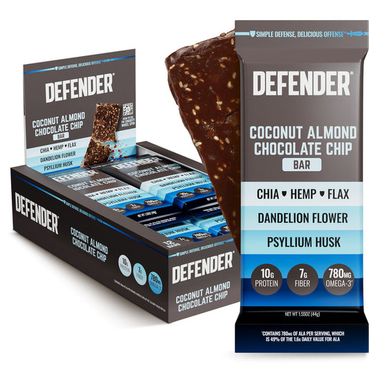 Coconut Almond Chocolate Chip Protein Bar (12-Pack)