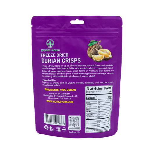 Freeze Dried Durian (Pack)
