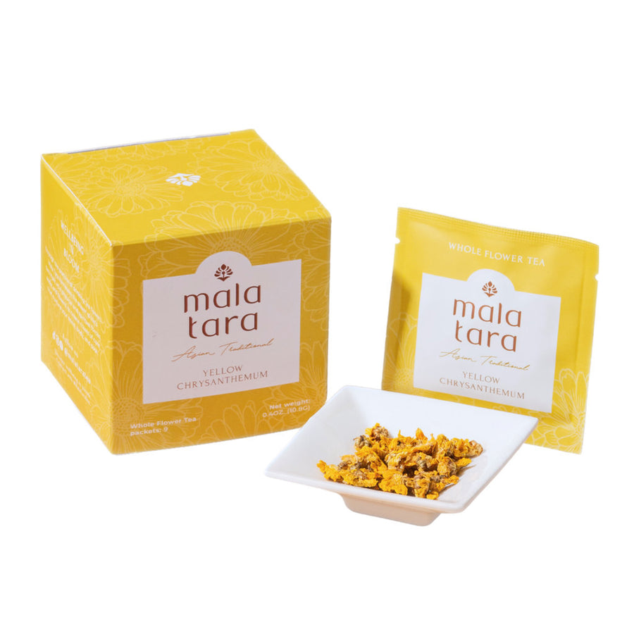 Organic Chrysanthemum Whole Flower Tea Box (Caffeine-Free)