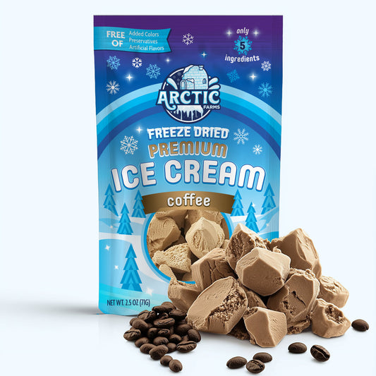 Coffee Premium Freeze Dried Ice Cream (Large Pack)