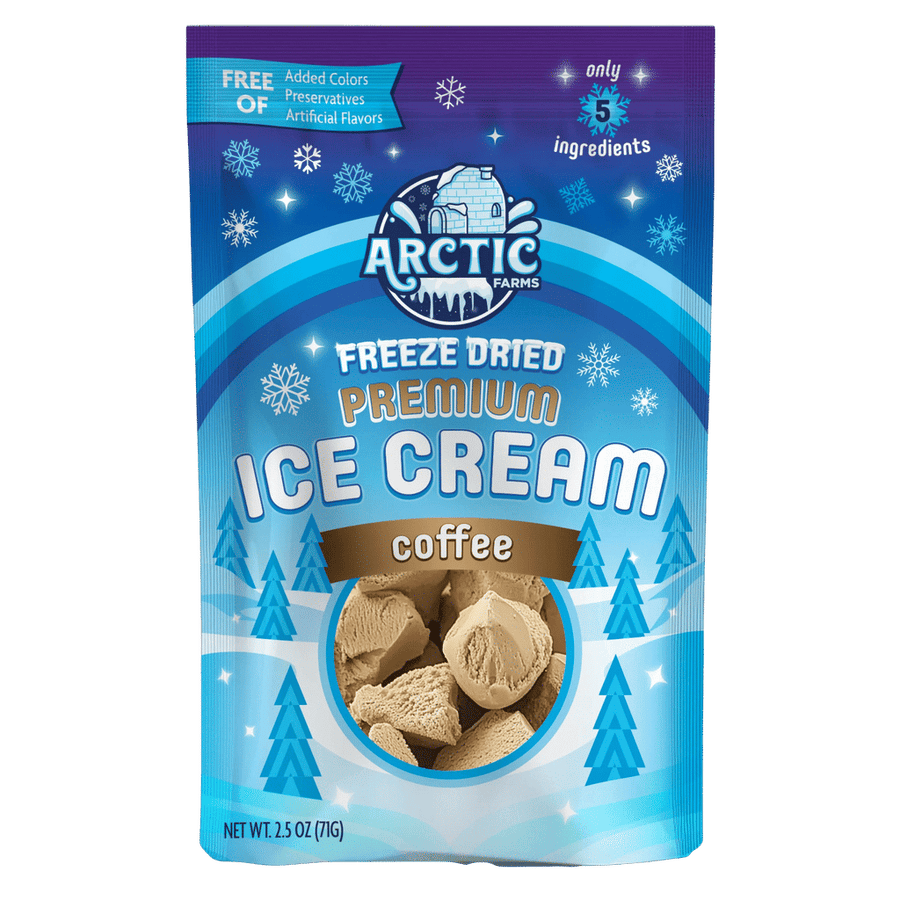 Coffee Premium Freeze Dried Ice Cream (Large Pack)