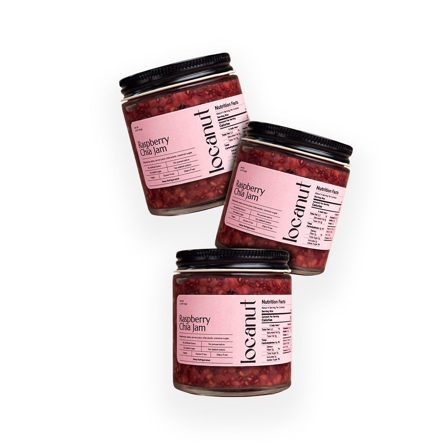 Raspberry Chia Jam (Pack of 3)