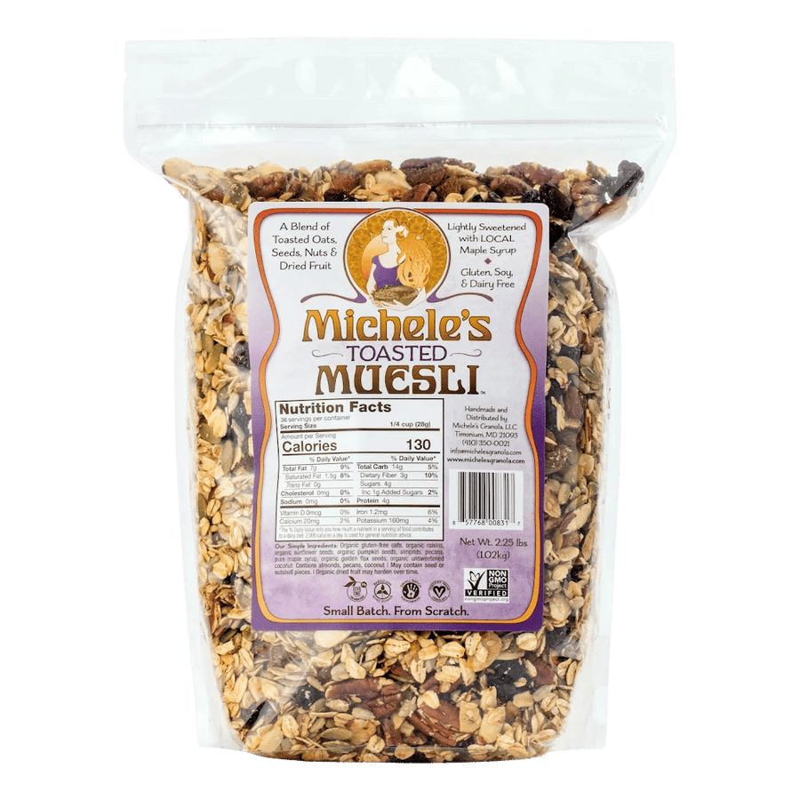Michele's Granola Toasted Muesli - 2.25lb Bulk Bag