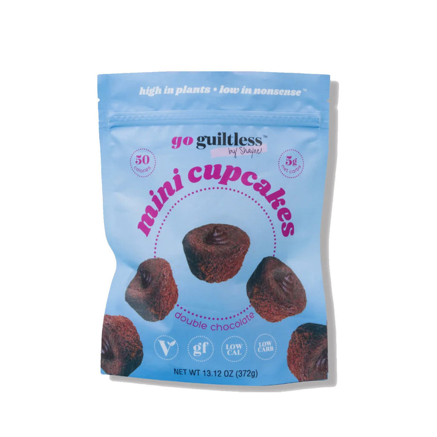Double Chocolate Guiltless Mini Cupcakes (2-Pack)