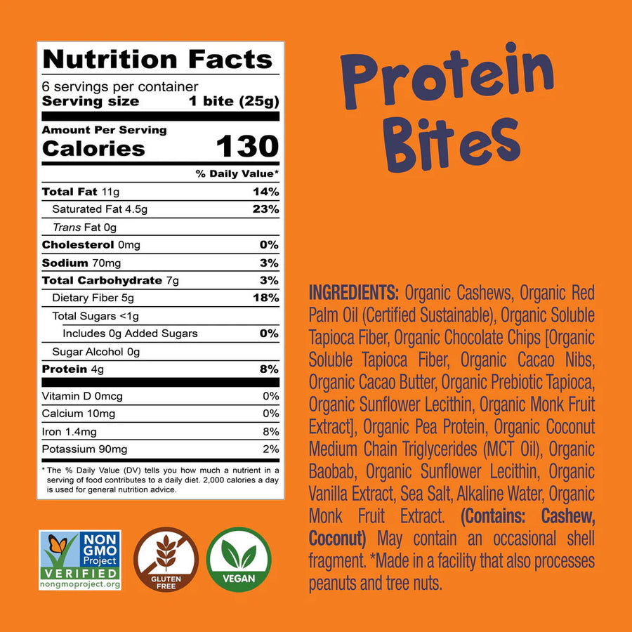 Protein Bites - Chocolate Chip Cookie Dough (2-pack)