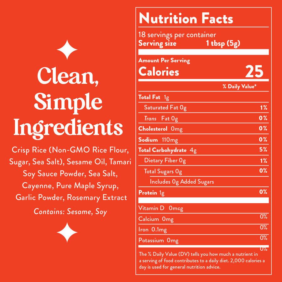 Chili Crisp SaladSprinkles | Certified Gluten-free