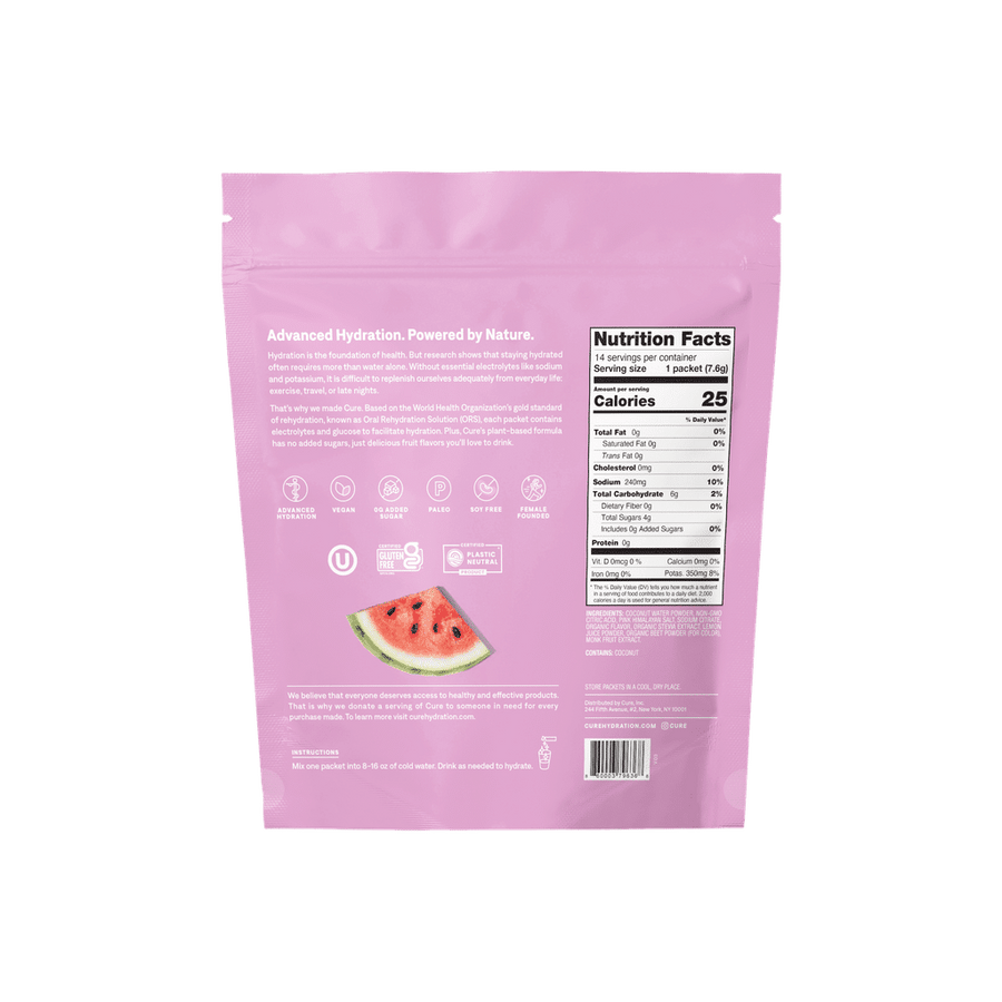Watermelon Hydrating Drink Mix (14 Servings)