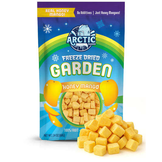 Freeze Dried Honey Mango - 100% Real Fruit (Large Pack)