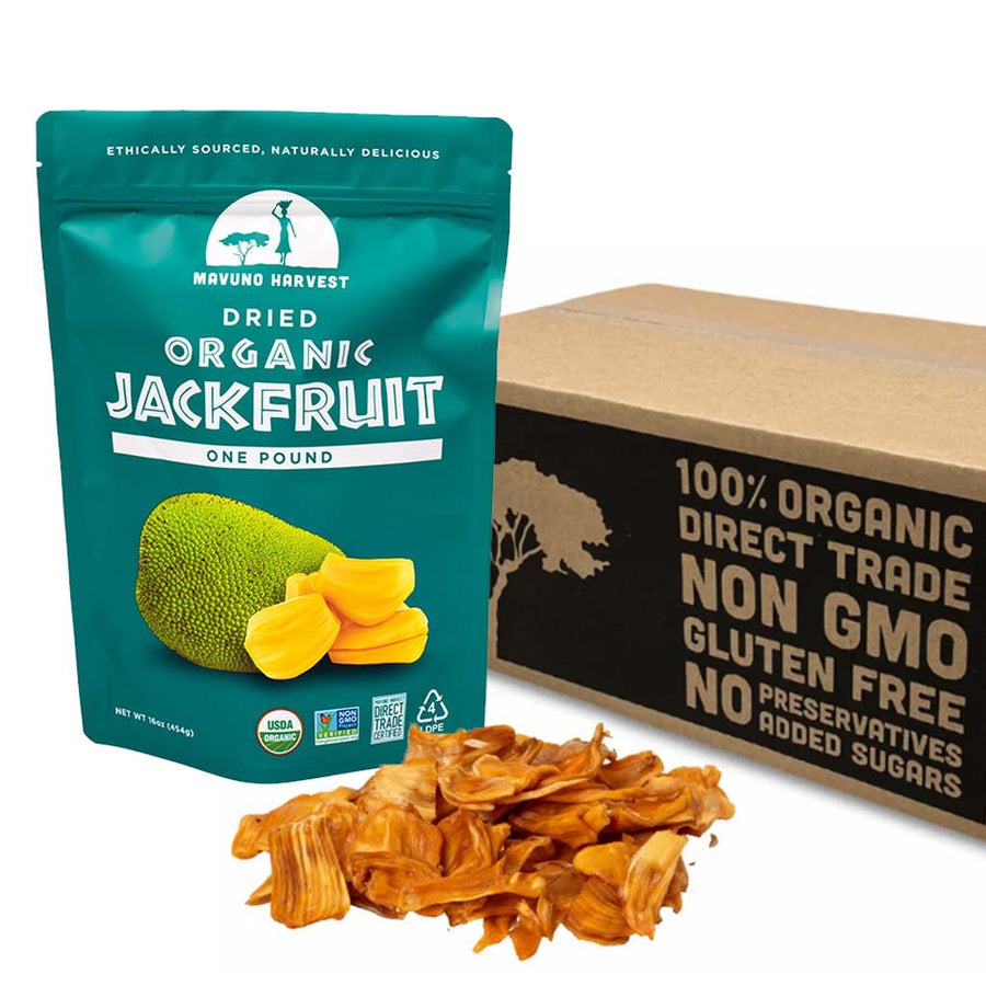 Mavuno Harvest Organic Dried Jackfruit - 1 Pound