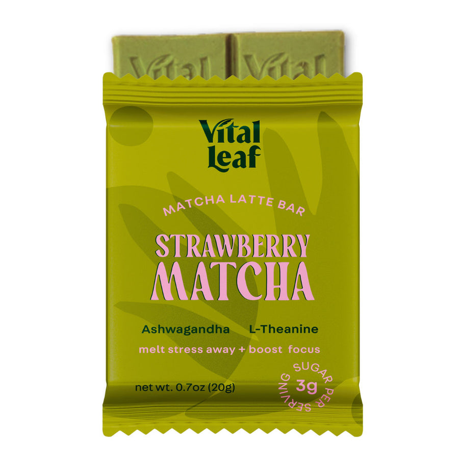 Strawberry Matcha Chocolate Mini Bar (Pack)