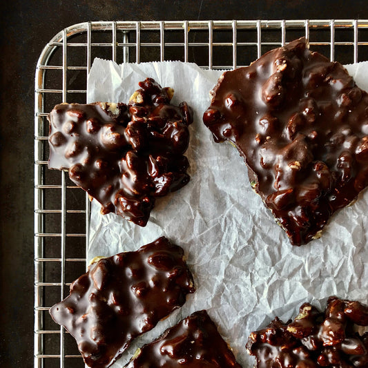 Vanilla Quinoa Crunch Dark Chocolate Seed Bark (3-Pack)