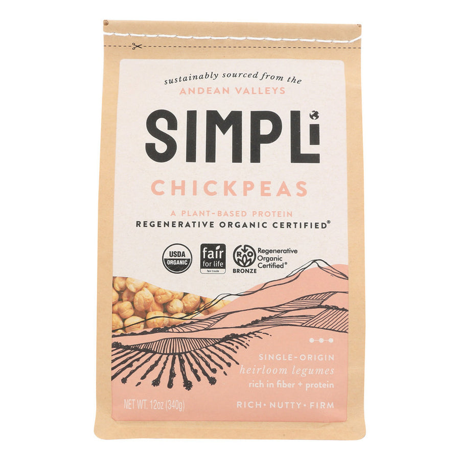 SIMPLi Regenerative Organic Certified® Chickpeas