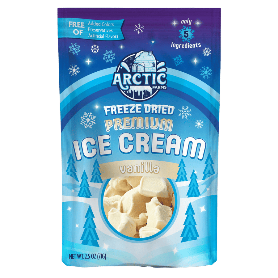 Vanilla Premium Freeze Dried Ice Cream (Large Pack)