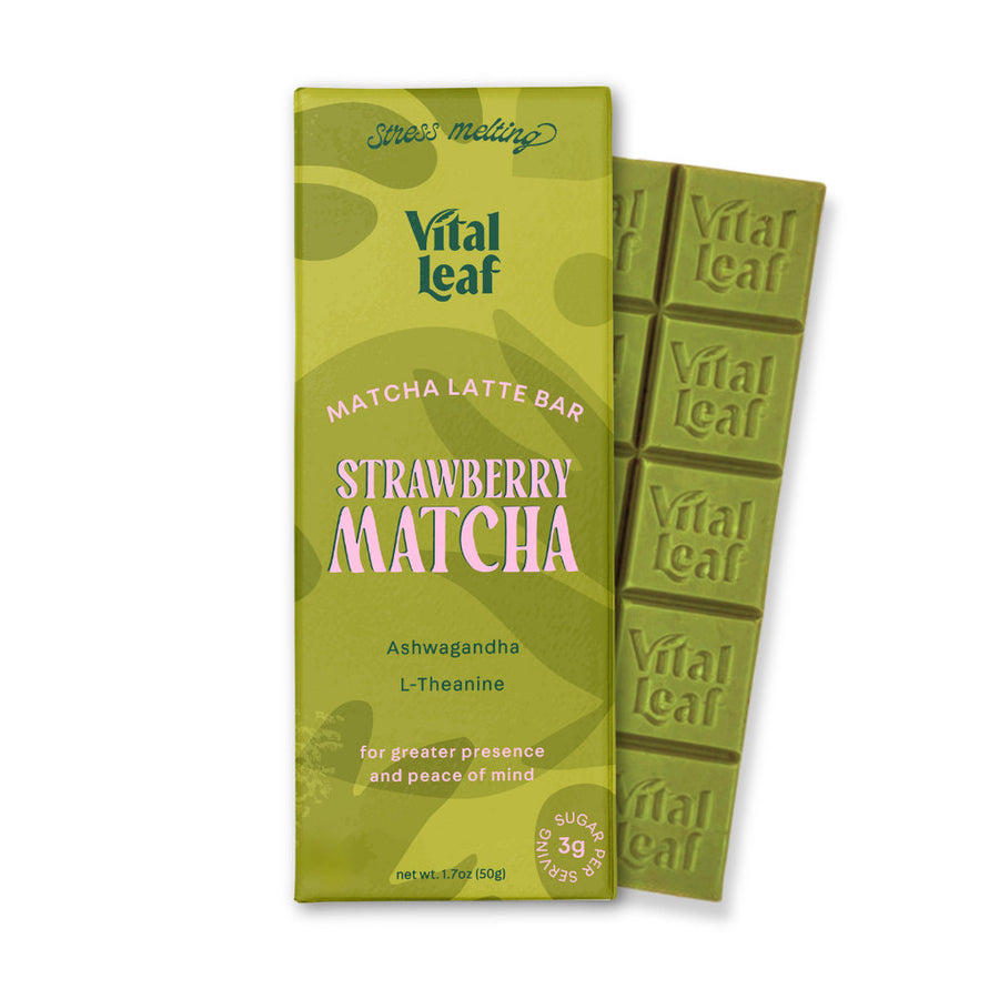 Strawberry Matcha Chocolate Bar (Pack)