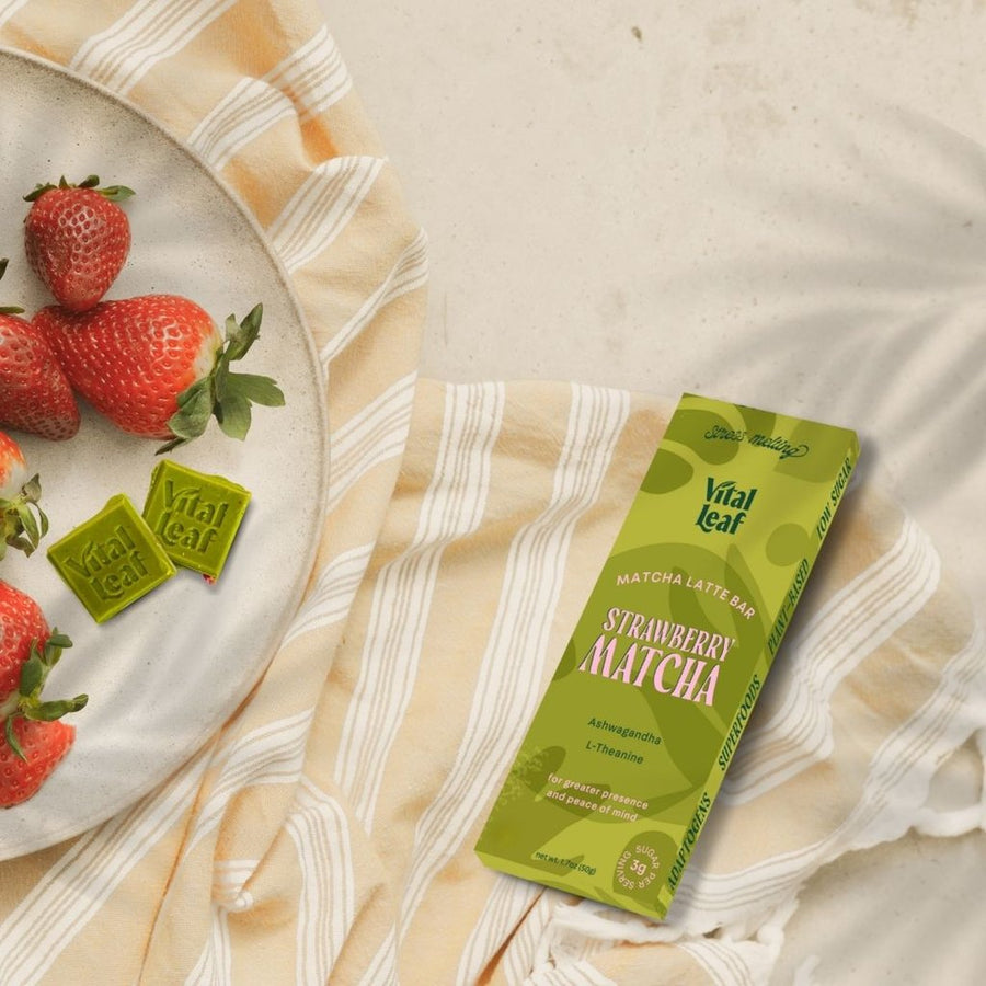 Strawberry Matcha Chocolate Bar (Pack)