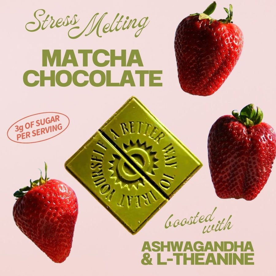 Strawberry Matcha Chocolate Bar (Pack)