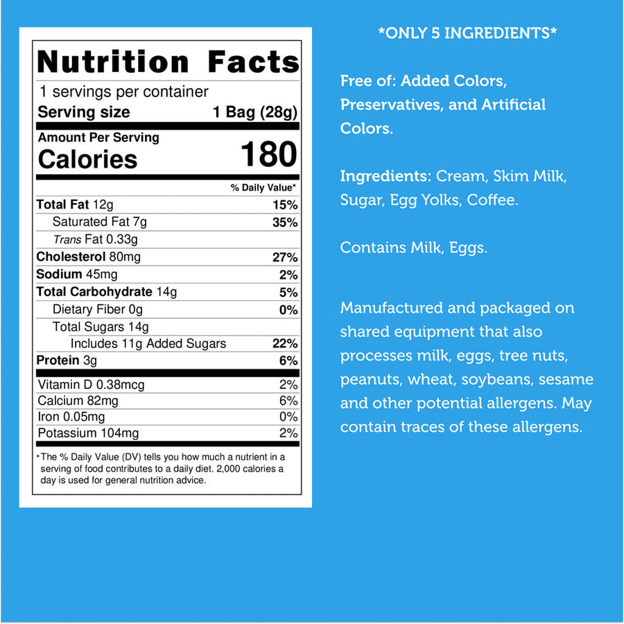 Coffee Premium Freeze Dried Ice Cream (Small Pack)