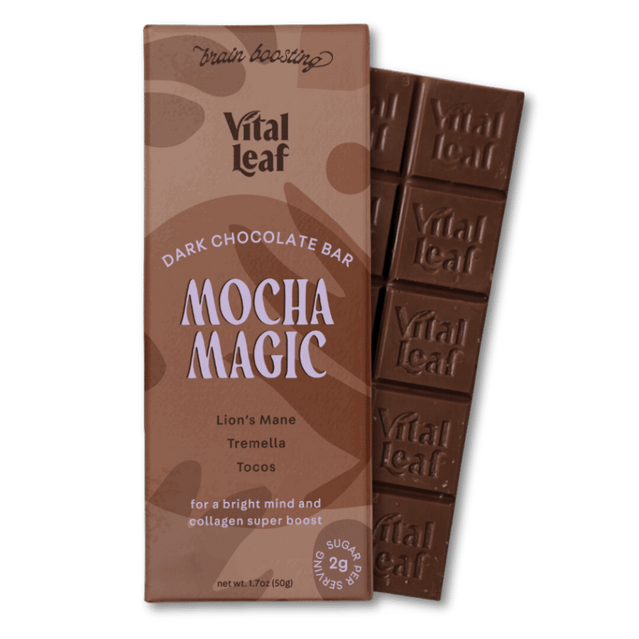 Mocha Magic Dark Chocolate Bar (Pack)